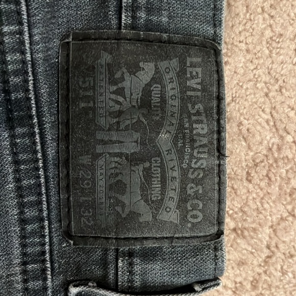 Levi Strauss & Co Jeans W29 L32 Grey - Picture 3 of 5